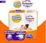Fralda-Pom-Pom-Protek-Protecao-de-Mae-Jumbo-G-com-24-Unidades