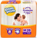 Fralda-Pom-Pom-Protek-Protecao-de-Mae-Jumbo-M-com-28-Unidades-