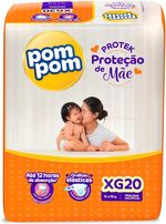 Fralda-Pom-Pom-Protek-Protecao-de-Mae-Jumbo-xg-com-20-Unidades