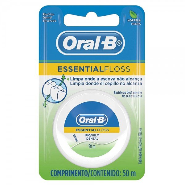 Fio-Dental-Oral---B-EssentialFloss-50M