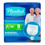 Roupa-Intima-Descartavel-Plenitud-Protect-Plus-P-M-com-8-unidades