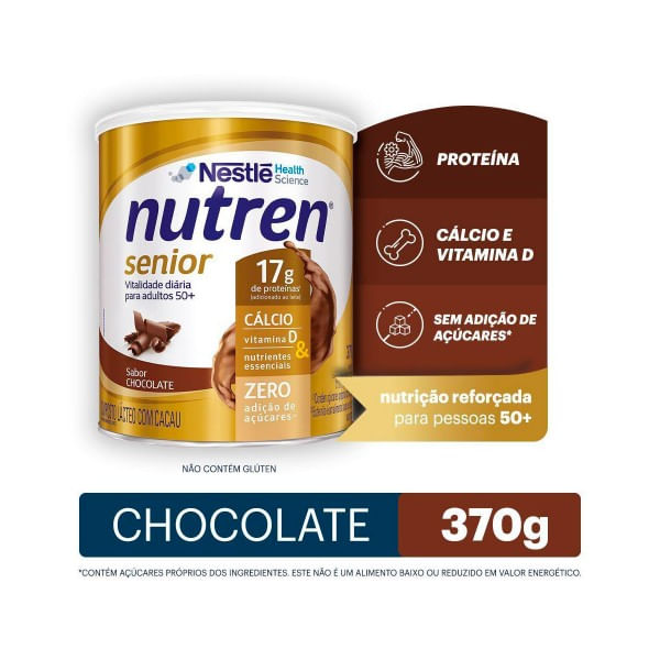 Nutren-Senior-Suplemento-Alimentar-Adulto-Chocolate-370G