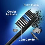 Escova-de-Dente-Oral-B-Indicator-Black-Sensitive-com-Carvao-3-unidades