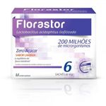 Florastor-200-Milhoes-Probiotico-Sabor-Laranja-com-6-Saches-de-4g-Cada