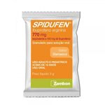 Spidufen-Ibuprofeno-400mg---Arginina-370mg-Granulado-Sabor-Damasco-para-Solucao-Oral-10-envelopes-3g