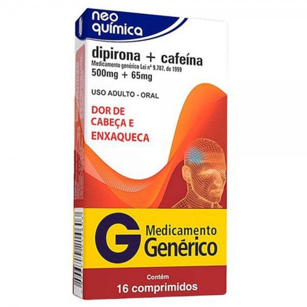 Dipirona-Sodica-Cafeina-500-65mg-16S-Neo-Quimica-Generico