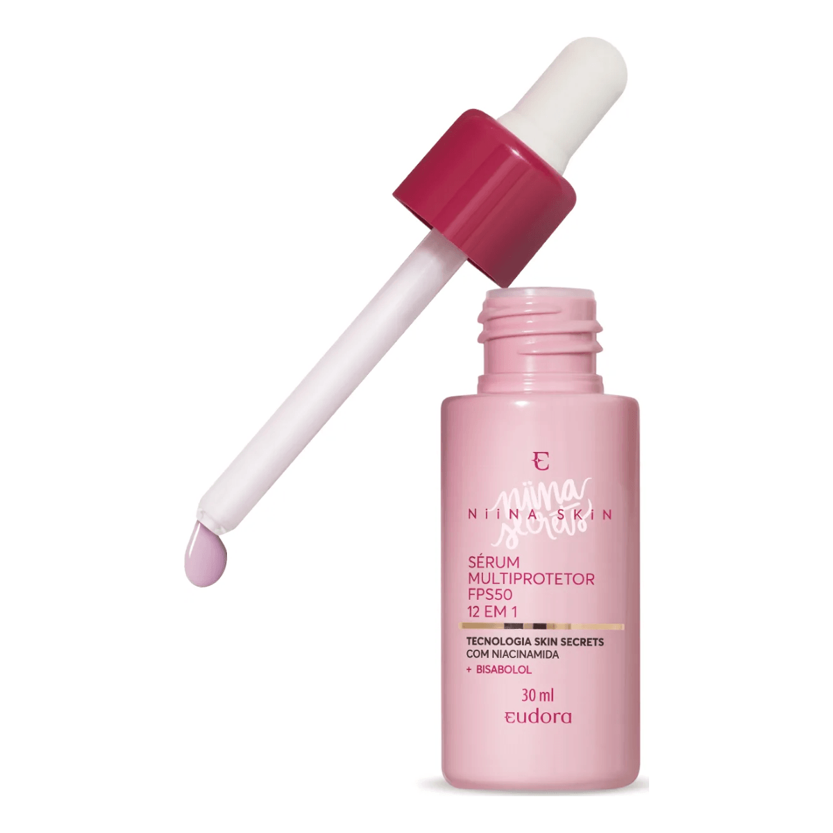 Serum-Facial-Multiprotetor-Niina-Skin-12-em-1-FPS50-30ml