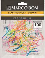 Elastico-Para-Cabelo-Marco-Boni-Soft-Colors-Colorido-Com-100-Unidades