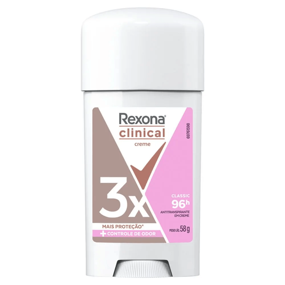 Desodorante-Rexona-Feminino-Clinical-Classic--Antitranspirante-Creme-com-58G