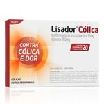 Lisador-Colica-Butilbrometo-de-Escopolamina-10mg---Dipirona-Monoidratada-250mg-Caixa-20-comprimidos