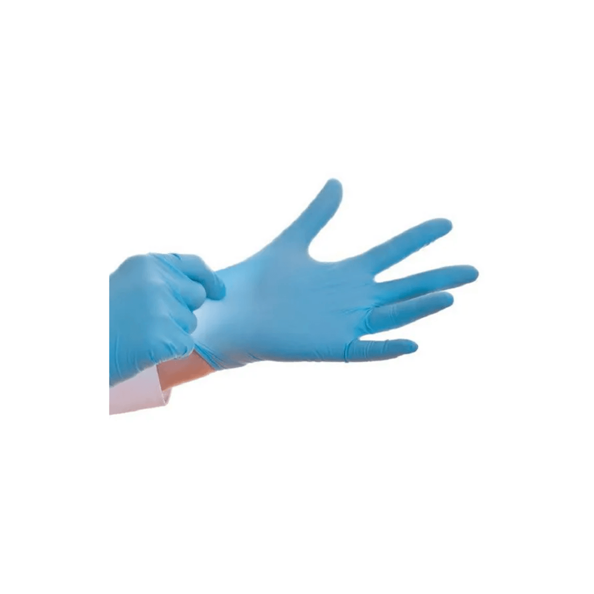 Luva-Nitrilica-Azul-Sem-Po-Descarpack-Tamanho-M-com-100-Unidades-
