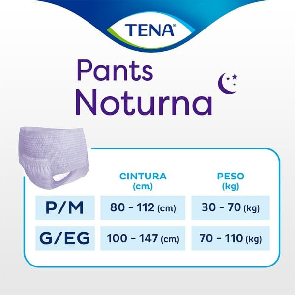 Roupa-Intima-Tena-Pants-Noturna-G-EG-com-16-unidades