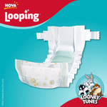 Fralda-Looping-Looney-Tunes-Mega-M-com-38-Unidades--3-