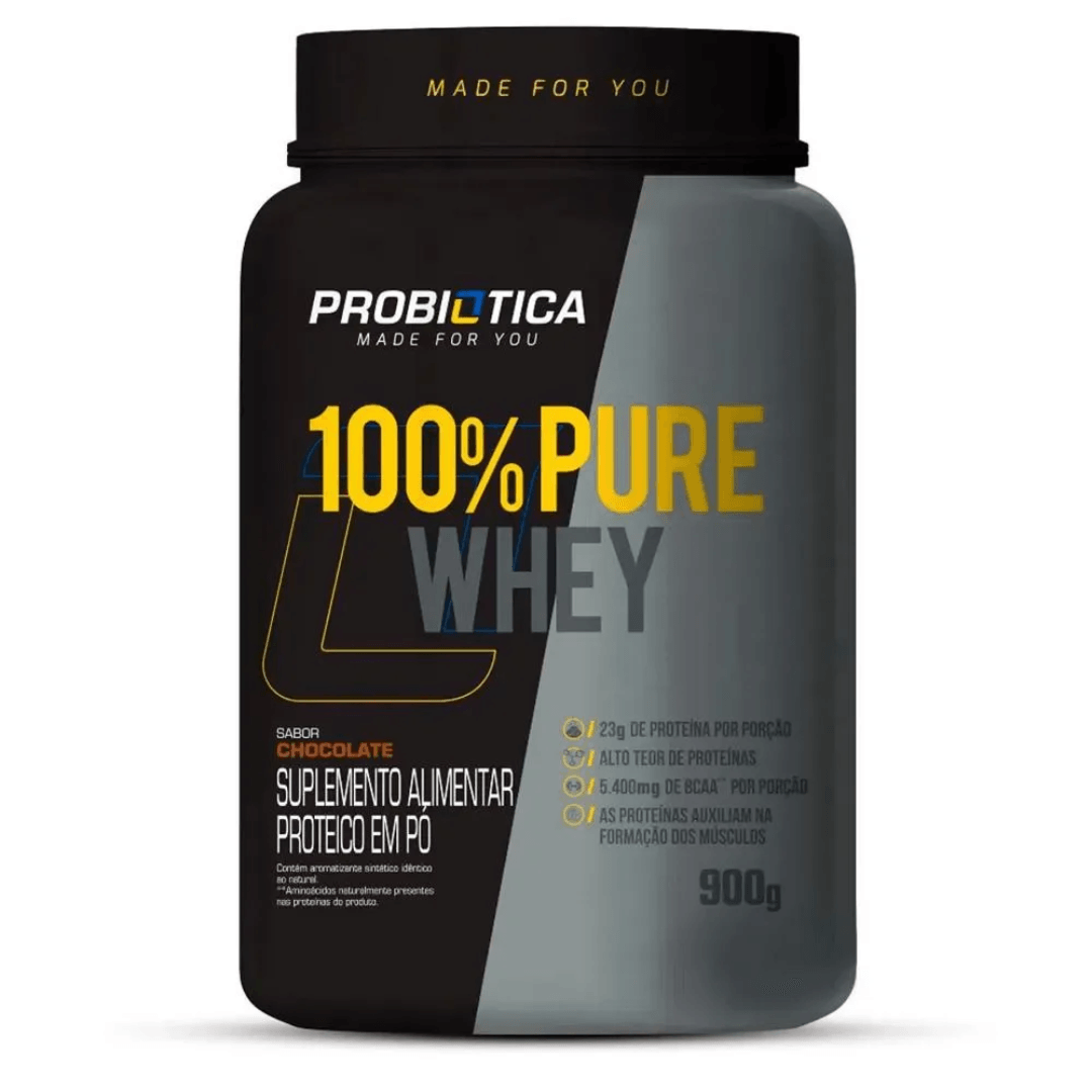 Whey-Protein-Probiotica-100--Pure-Whey-Chocolate-900g