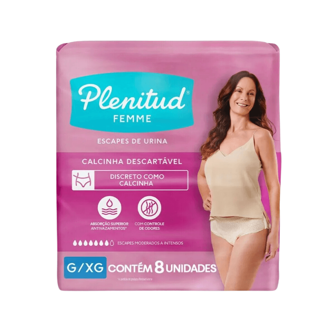 Roupa-Intima-Descartavel-Plenitud-Femme-GXg-com-8-unidades-