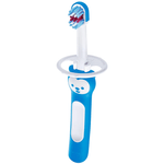 Escova-de-Dente-para-Bebes-MAM-Baby-s-Brush-6-Meses--Azul-com-1-unidade