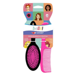 Kit-Escova-para-Cabelo-Oval---Pente-Condor-Belle-
