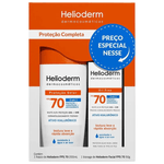 Kit Helioderm Protetor Solar Corporal FPS70 200ml + Protetor Solar Facial FPS70 50g.png