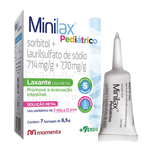 Minilax Pediatrico Sorbitol 714mg + Laurilsulfato de Sodio 7,70mg Solucao Retal 7 bisnagas.png