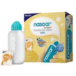 Nasoar Infantil 0,9- Solucao Nasal 15 envelopes + Lavador Nasal 120ml.jpg
