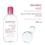 Agua Micelar Demaquilante Bioderma Sensibio H2O Calmante com 500ml