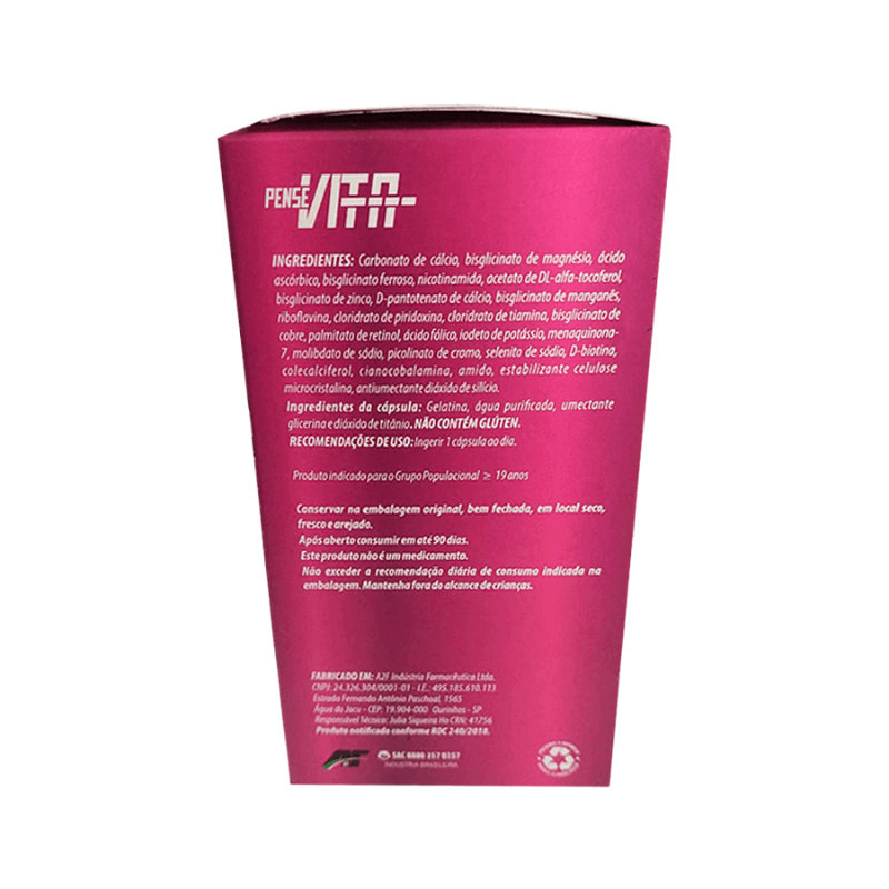 Encontraproduto.com.br - Kit Família PenseVita Homem + Mulher 60 cápsulas + Kids Laranja 240ml