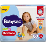 Fralda-Babysec-Ultrasec-Premium-Shortinho-Mega-G-22-Unidades