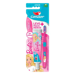 Kit Escova Dental Condor + Gel Dental Barbie Infantil