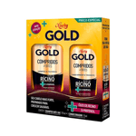 Shampoo 275ml + Condicionador 175ml Niely Gold Compridos