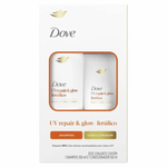Kit Dove UV Repair - Glow + Ferulico Shampoo 350ml + Condicionador 150ml
