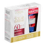 Kit L'Oreal Protetor Solar Expertise Antirrugas FPS 60 40g + Gel de Limpeza Revitalift Pro-Retinol 40g