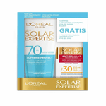Kit Protetor Solar L'Oreal Expertise - 1 Facial Antirrugas FPS 30 25g + 1 Corporal Supreme Protect 4 FPS 70 200ml