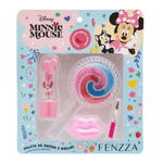 Paleta De Brilho+Batom Minnie Teen Fenzza Ref.DIS043