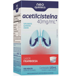 Acetilcisteina Xarope Adulto 40mgmL 120mL Neo Quimica