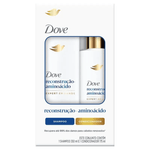 Kit Dove Reconstrucao+Aminoacido Shampoo 350ml + Condicionador 175ml