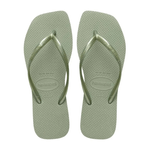 Sandalia Havaianas Slim Square Smoke Green 3536