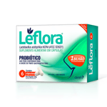 Leflora Lactobacillus 1 Bilhao com 6 Capsulas Airela