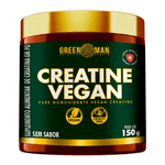 Creatina Vegana 150g Green Man Black Skull