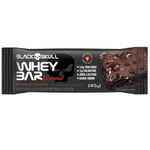 Barra de Proteina Black Skull Whey Bar Gourmet Brownie de Chocolate Zero Lactose 45g