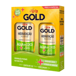 Kit Niely Gold Hidratacao Milgrosa Agua de Coco Shampoo 275ml + Condicionador 175ml