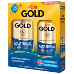 Kit Shampoo Niely Gold Liso Pleno 275ml + Condicionador 175ml
