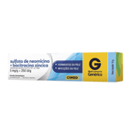 Sulfato de Neomicina 5mg + Bacitracina 250UI Pomada Dermatologica 15g Cimed Generico