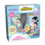 Kit Nutriex Minions Agnes Shampoo 250ml + Condicionador 230ml + 1 Cartela de Adesivos