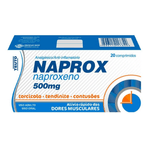 Naprox Naproxeno 500mg 20 Comprimidos