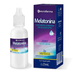 Melatonina Eurofarma Suplemento Alimentar em Gotas Sabor Maracuja 25Ml