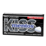 Pastilhas Kiss Menta Forte Mentos 50 Unidades 35g
