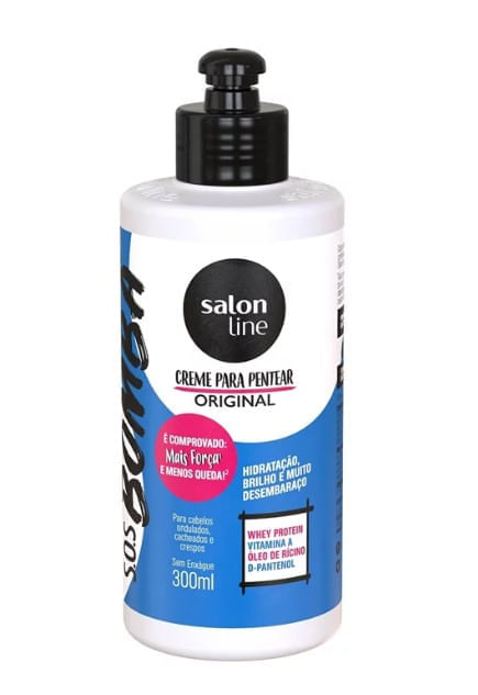 CREME-PARA-PENTEAR-SALON-LINE-SOS-BOMBA-EXPLOSAO-FORCA-300ML